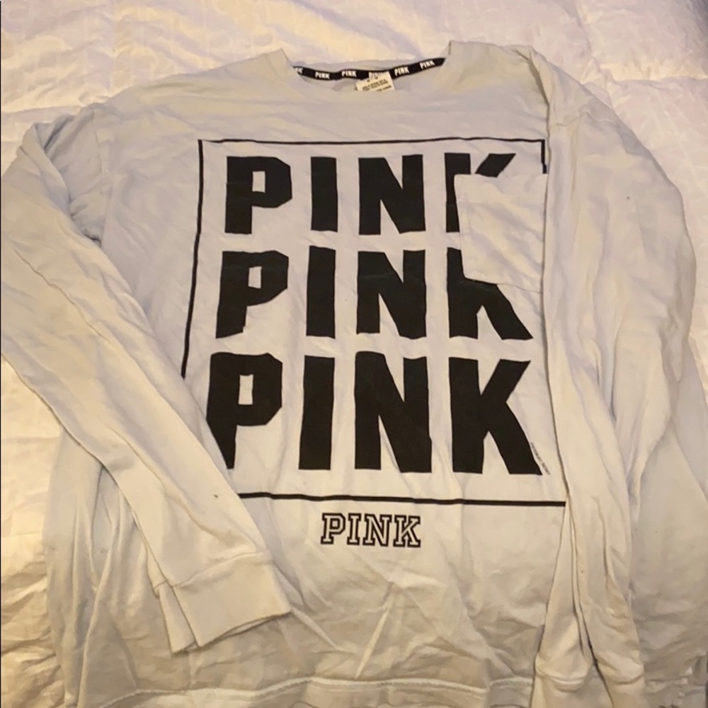 Blue shirt PINK